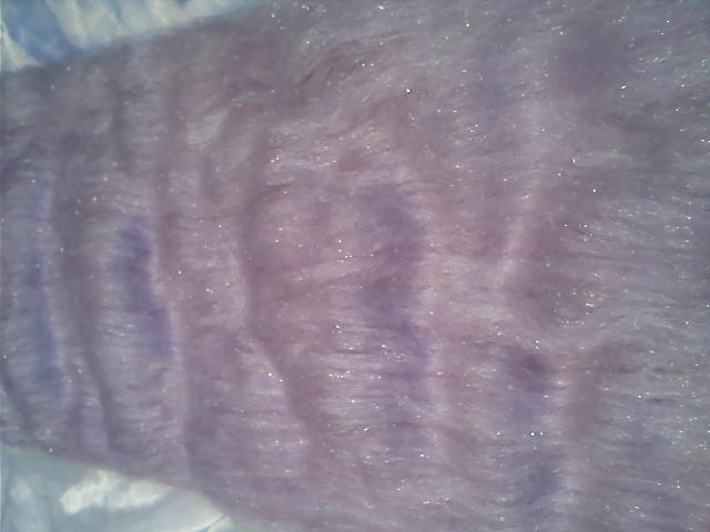 nappe cardée LILAS