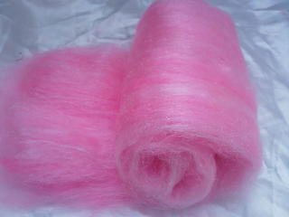 nappe de laine cardée PRINCESSE BARBIE